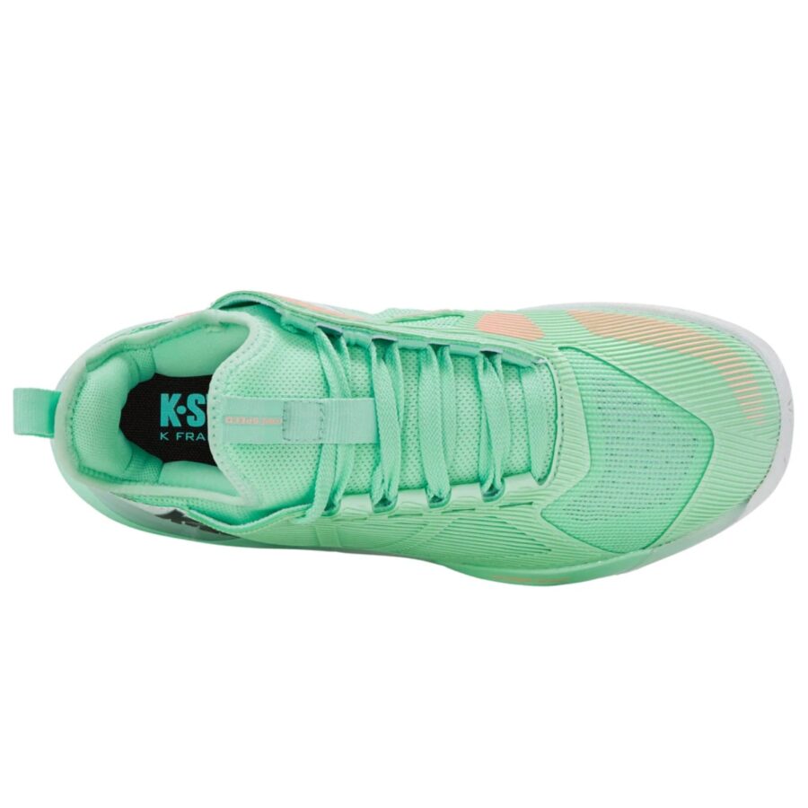 giày pickleball/tennis k-swiss k-frame speed 'mint/white/pink' 99484-359-m