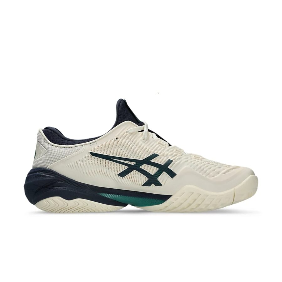 giày tennis/pickleball asics court ff 3 'cream jasper green' 1041a370-105