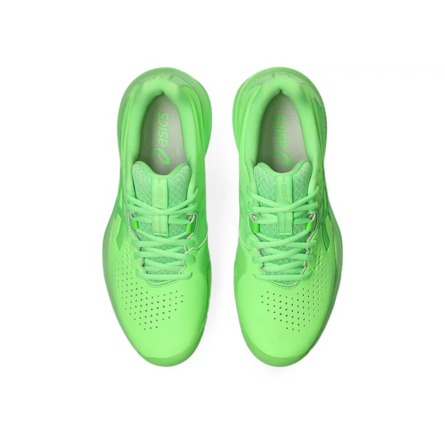 giày tennis/pickleball asics gel challenger '15 lime burst/green gecko' 1041a510-300