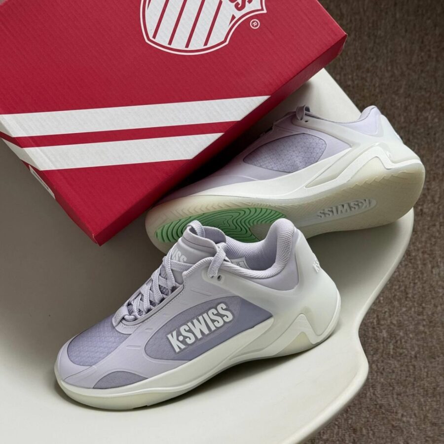 giày tennis/pickleball k-swiss k-frame lavender blue'' 99491-455-m