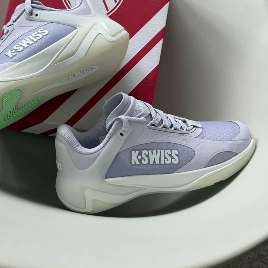 giày tennis/pickleball k-swiss k-frame lavender blue'' 99491-455-m