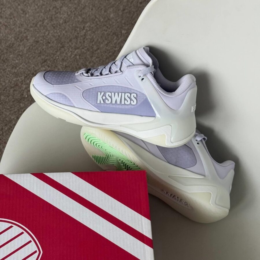 giày tennis/pickleball k-swiss k-frame lavender blue'' 99491-455-m