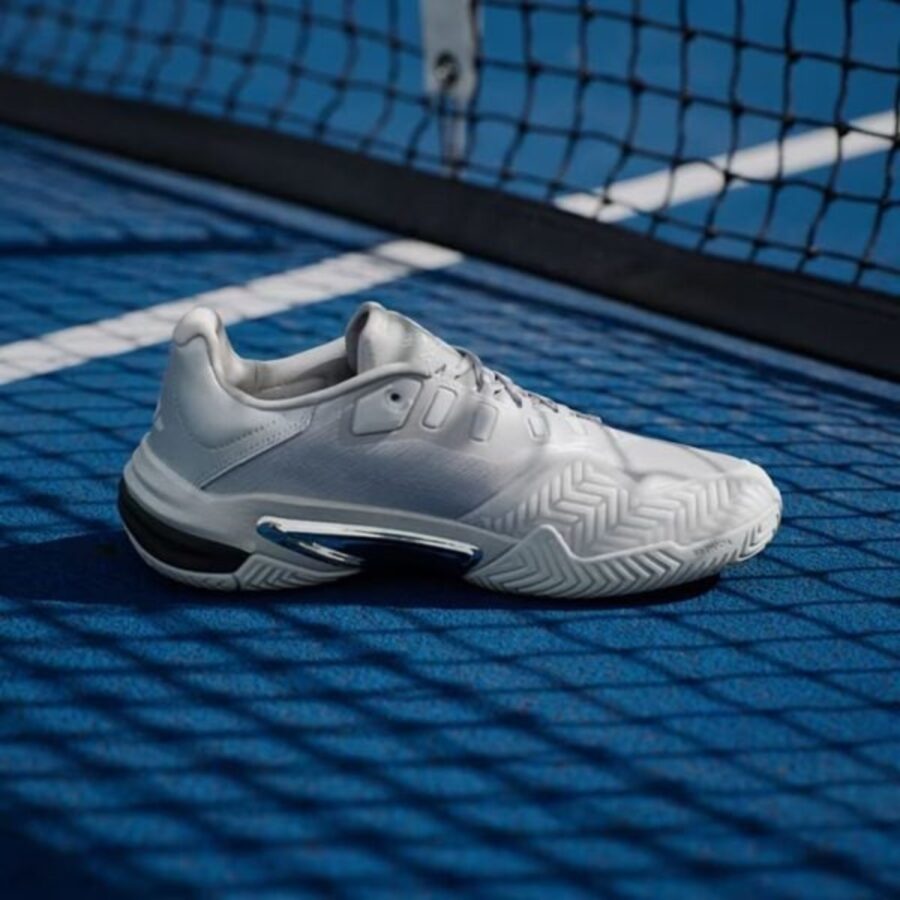 giày tennis/pickleball adidas barricade 13 'silver edition' jp5379