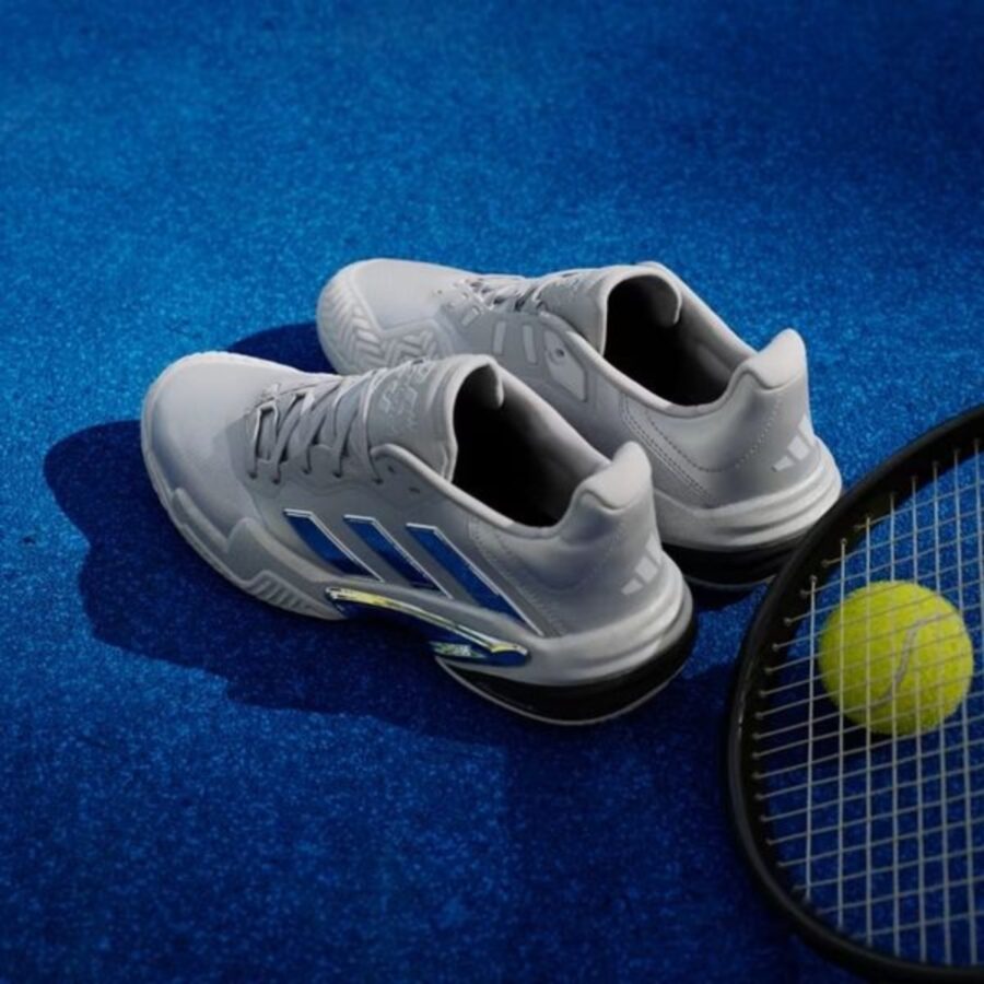 giày tennis/pickleball adidas barricade 13 'silver edition' jp5379