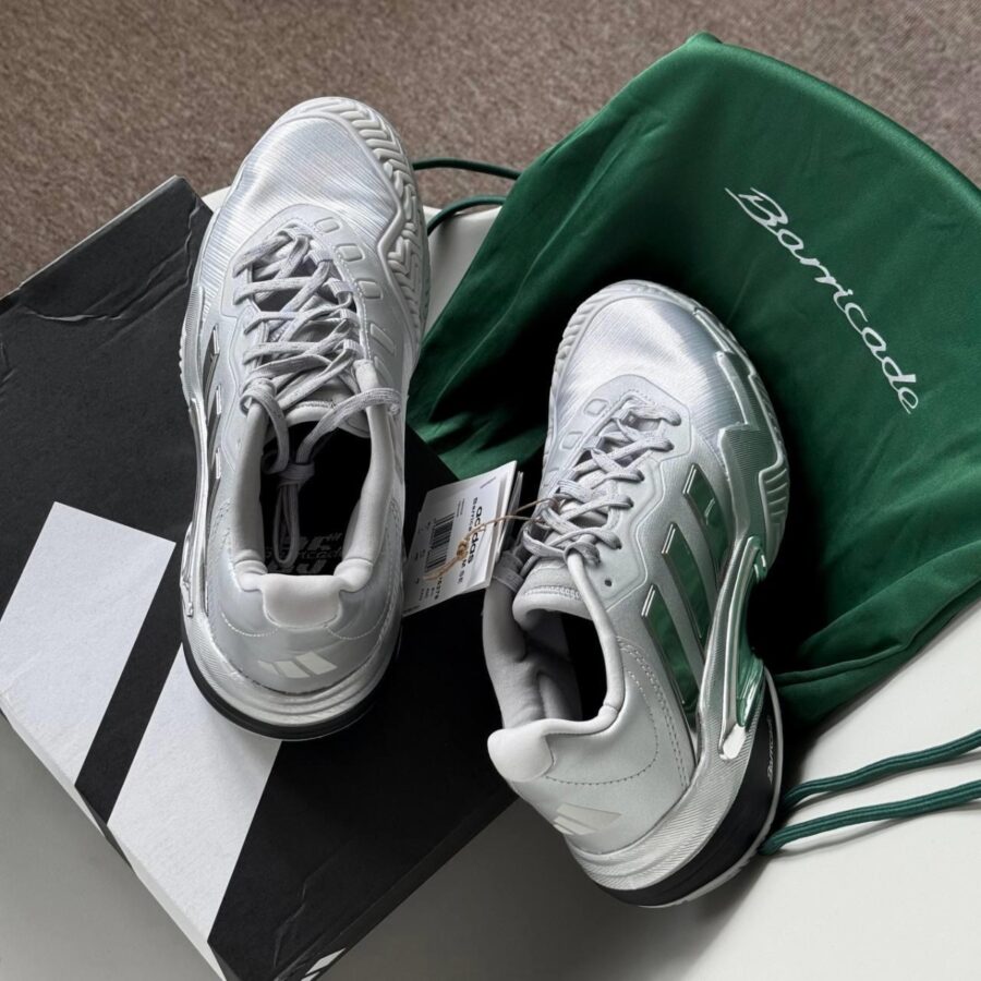 giày tennis/pickleball adidas barricade 13 'silver edition' jp5379