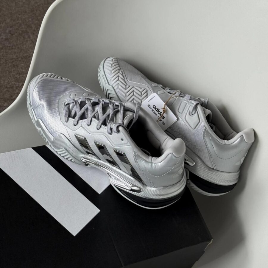 giày tennis/pickleball adidas barricade 13 'silver edition' jp5379