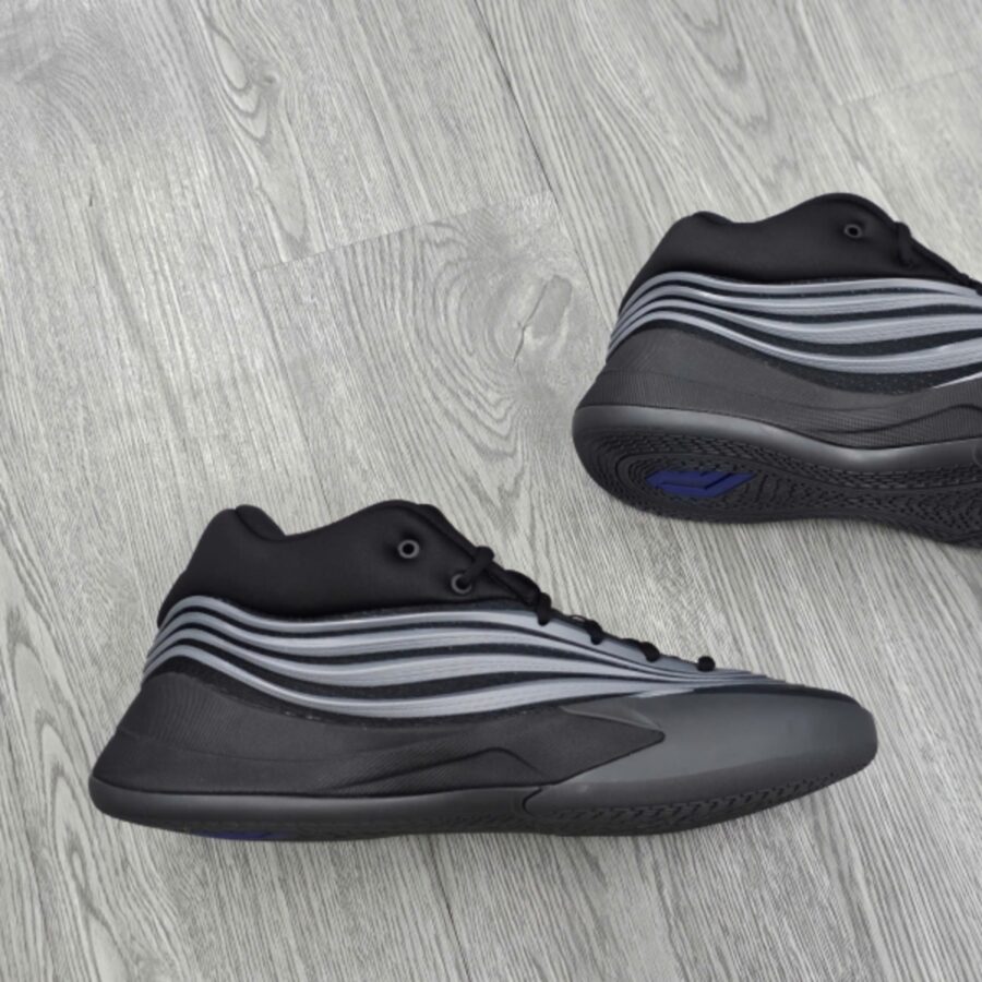 giày adidas dame 10 'core black iron metallic' jp6090