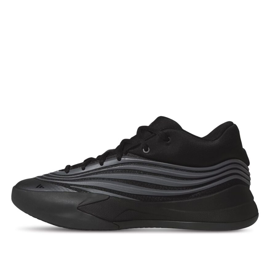 giày adidas dame 10 'core black iron metallic' jp6090