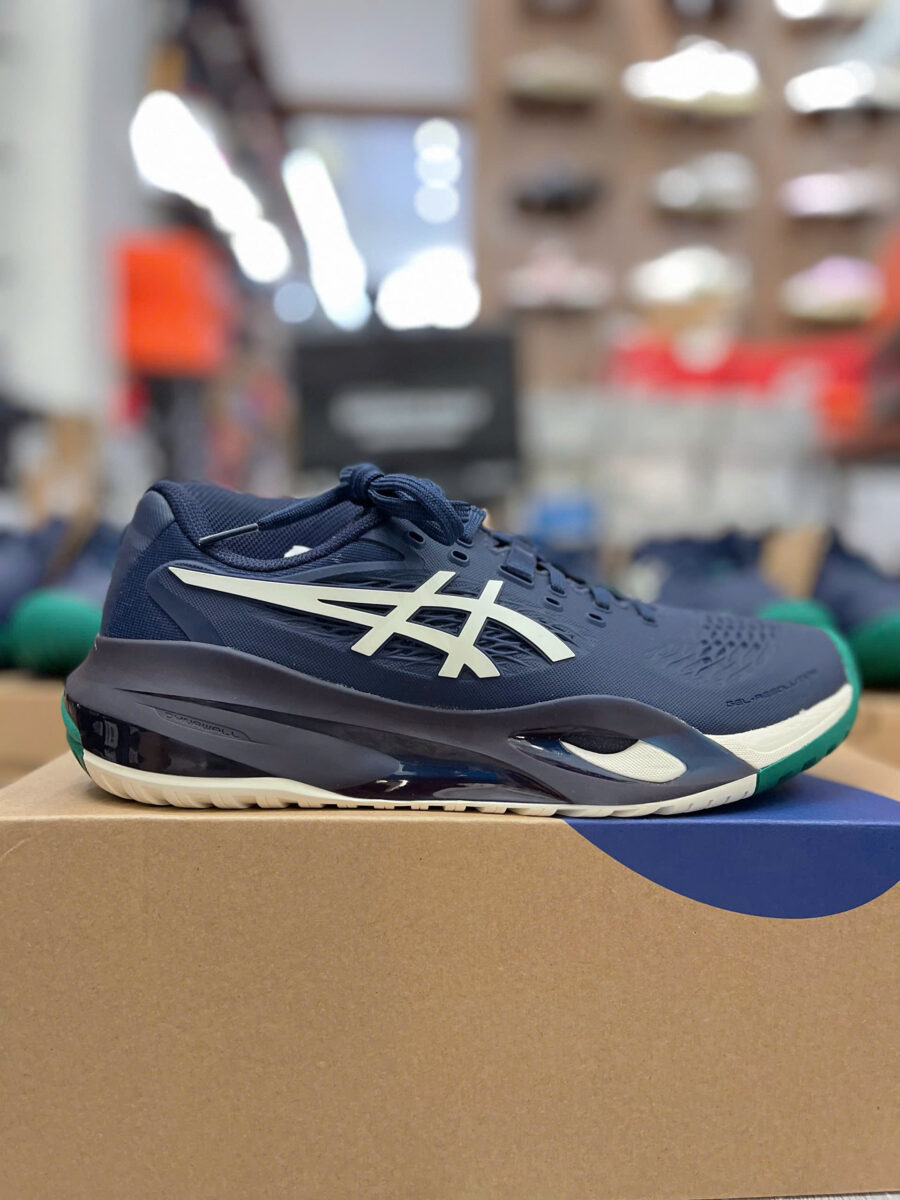 giày asics gel-resolution x ‘midnight cream’ 1041a481-400