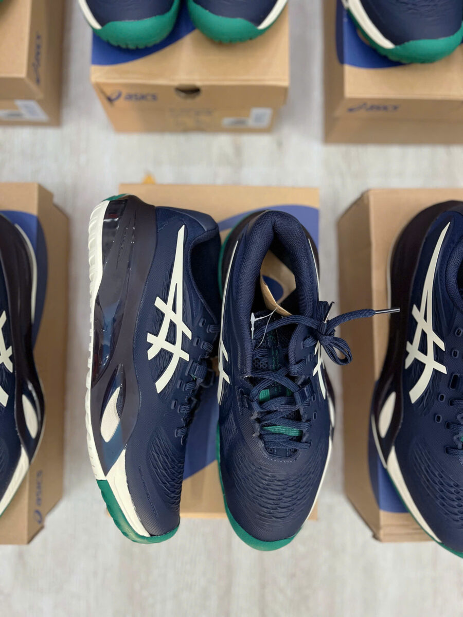 giày asics gel-resolution x ‘midnight cream’ 1041a481-400