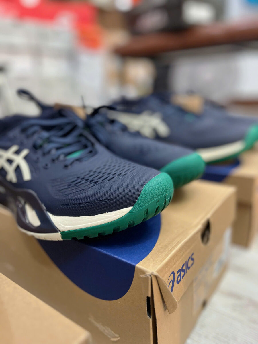 giày asics gel-resolution x ‘midnight cream’ 1041a481-400