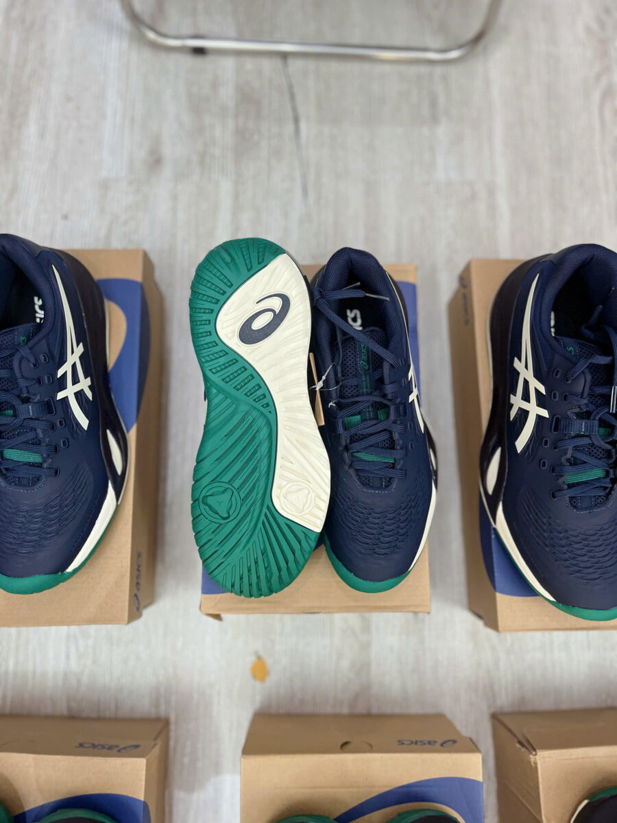 giày asics gel-resolution x ‘midnight cream’ 1041a481-400