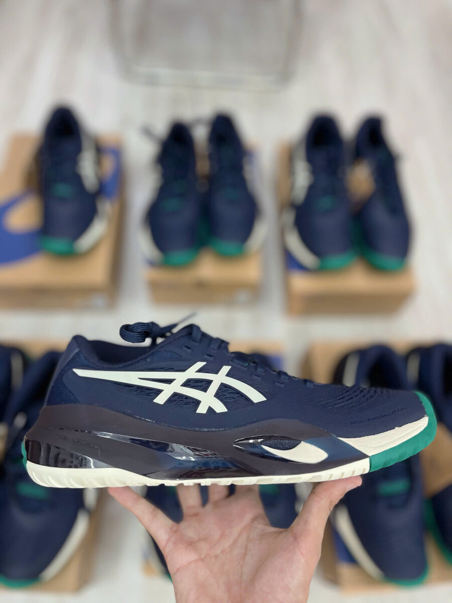 giày asics gel-resolution x ‘midnight cream’ 1041a481-400