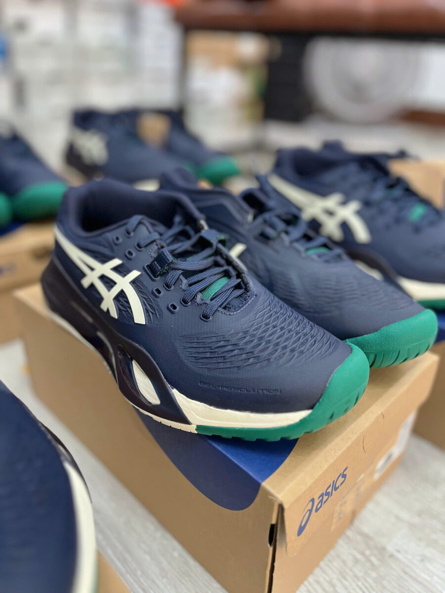 giày asics gel-resolution x ‘midnight cream’ 1041a481-400