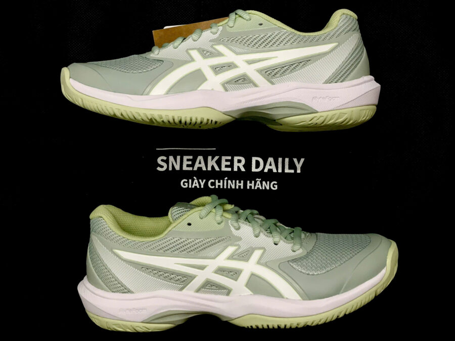 giày tennis/pickleball asics game ff lichen rock white 1042a281-300