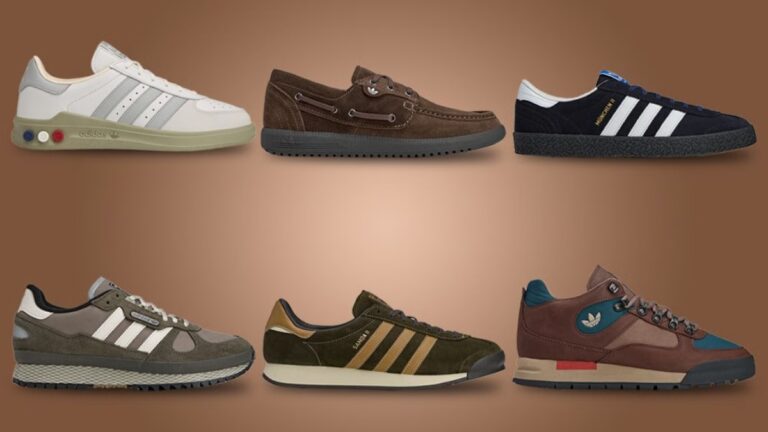 adidas spzl thu/đông 2025: làn gió màu đất da lộn