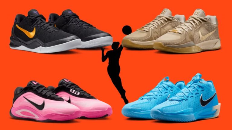 10 đôi giày được mang nhiều nhất tại wnba 2025
