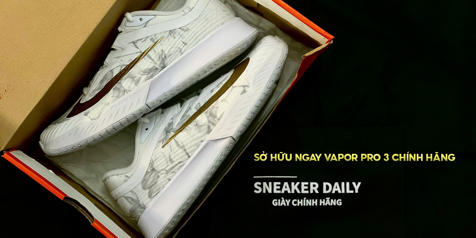 sneaker, quần áo, phụ kiện thời trang chính hãng