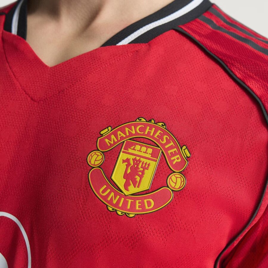 áo adidas manchester united 2526 home authentic jersey 'mufc red' ji7429