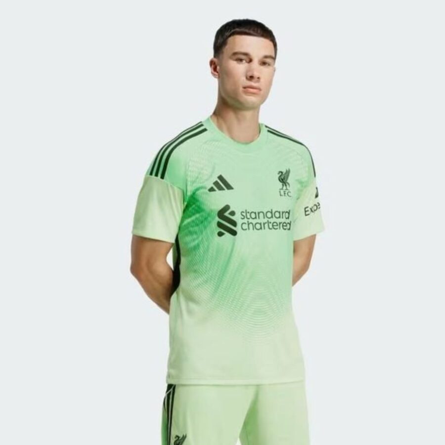 áo adidas jersey thủ môn liverpool fc 2526 'glory mint' jz4088