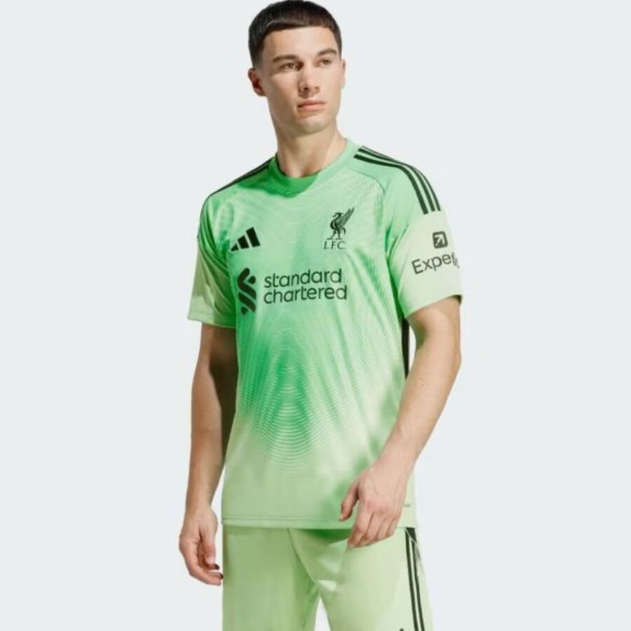 áo adidas jersey thủ môn liverpool fc 2526 'glory mint' jz4088