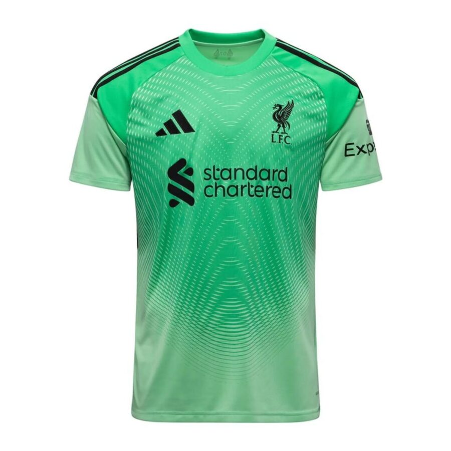 áo adidas jersey thủ môn liverpool fc 2526 'glory mint' jz4088
