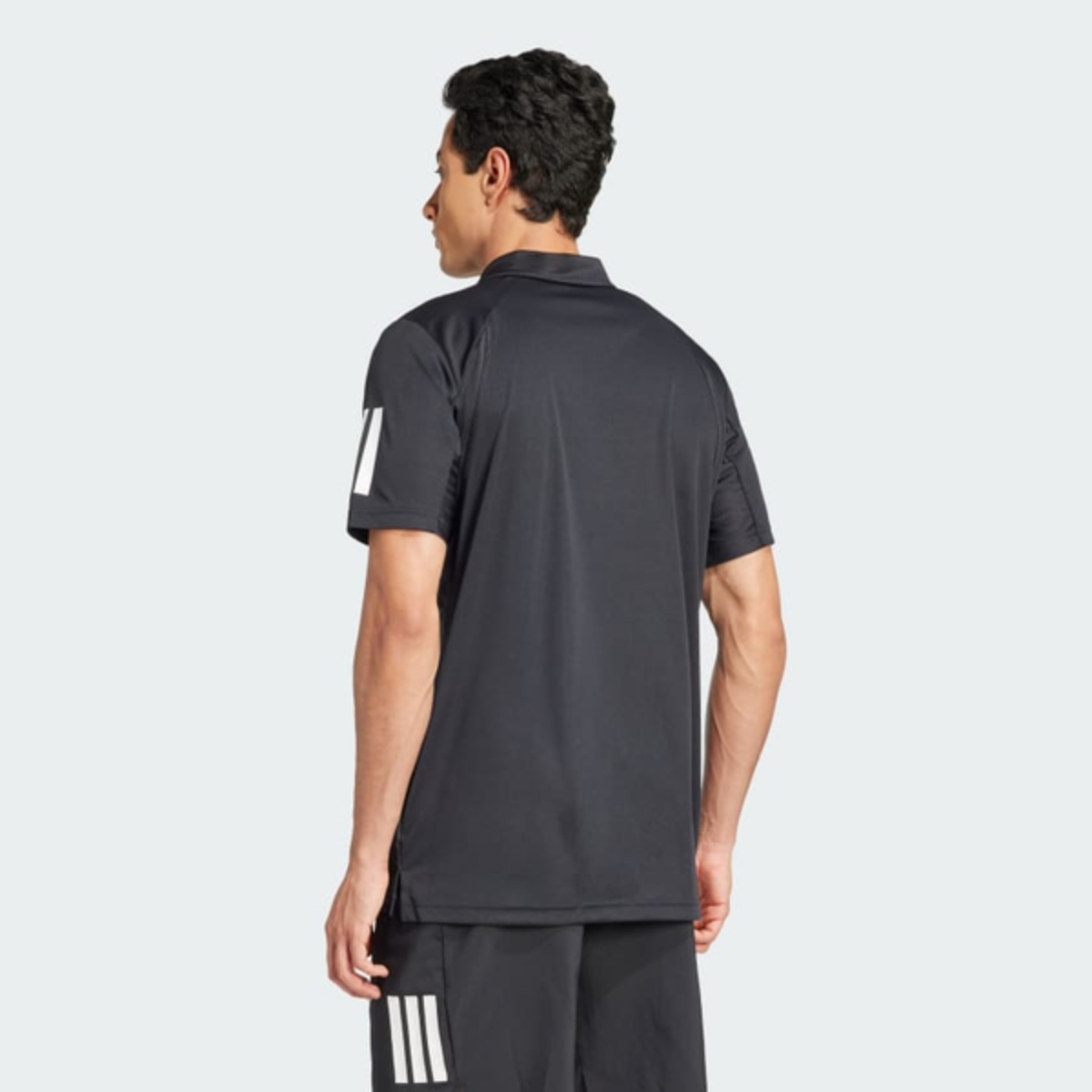 áo polo tennis_pickleball adidas 3 sọc tennis club nam 'black' jg0985 (5) áo polo tennis/pickleball adidas 3 sọc tennis club nam 'black' jg0985