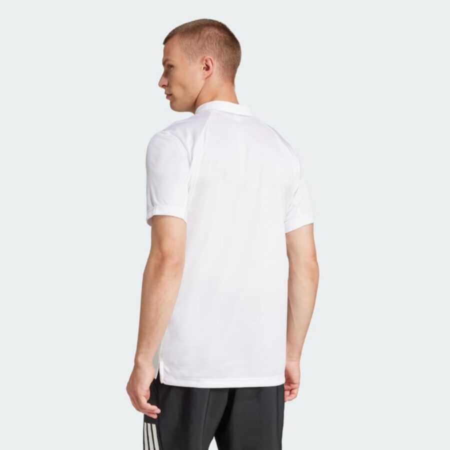 áo polo tennis/pickleball adidas climacool nam 'white' jd8643