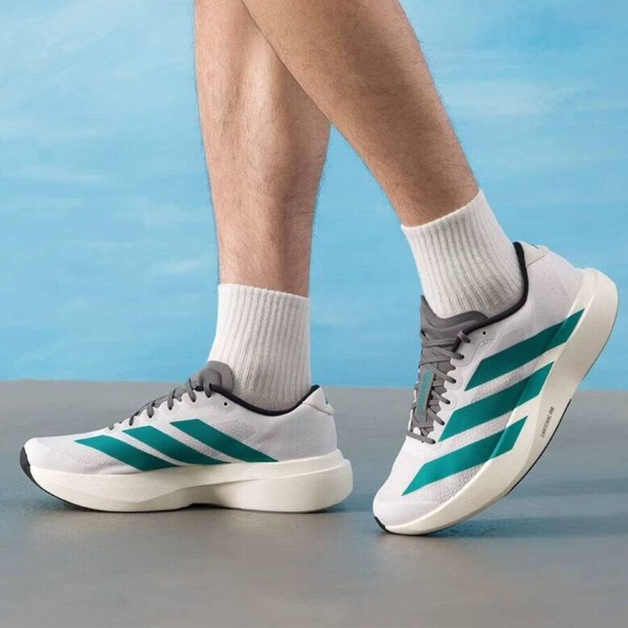 giày adidas adizero evo sl 'white green' js4487