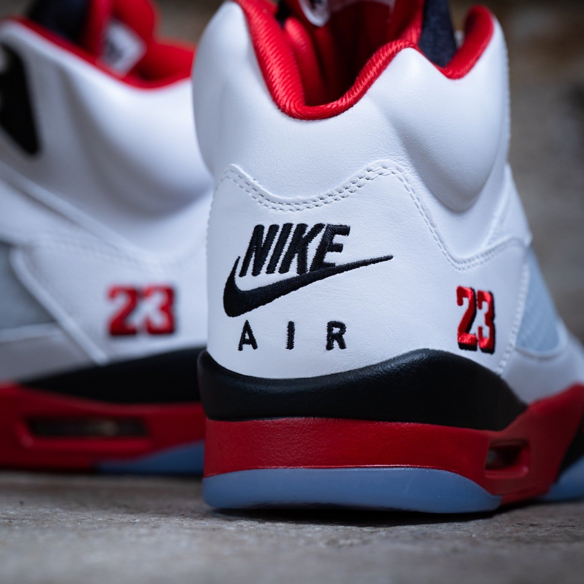 giày air jordan5 og 'fire red' 2025 hq7978-101 (5) giày air jordan5 og 'fire red' 2025 hq7978-101