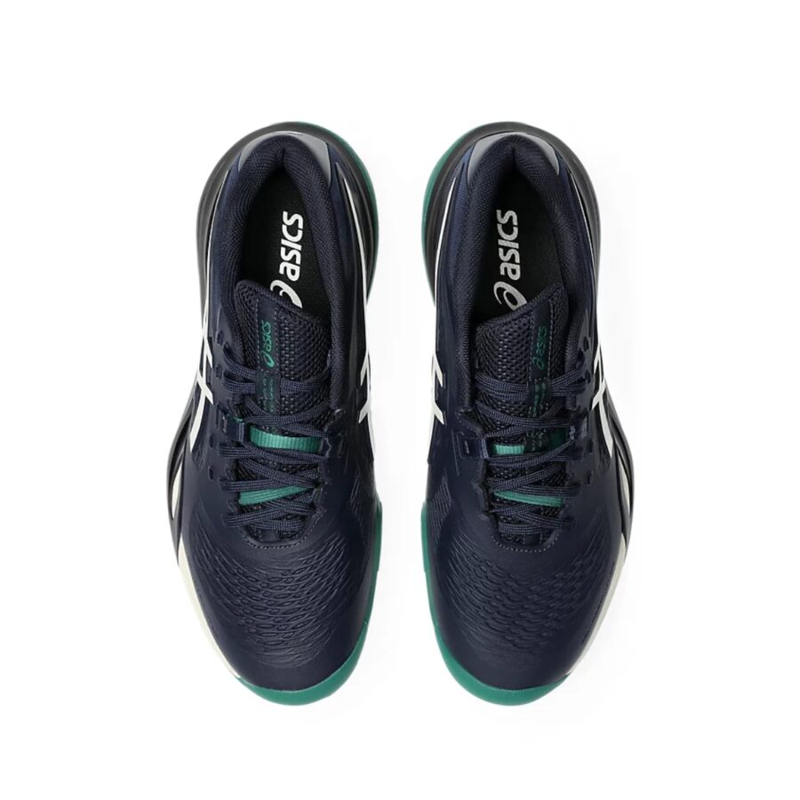 giày asics gel-resolution x wide ‘midnight & cream’ 1041a487-400