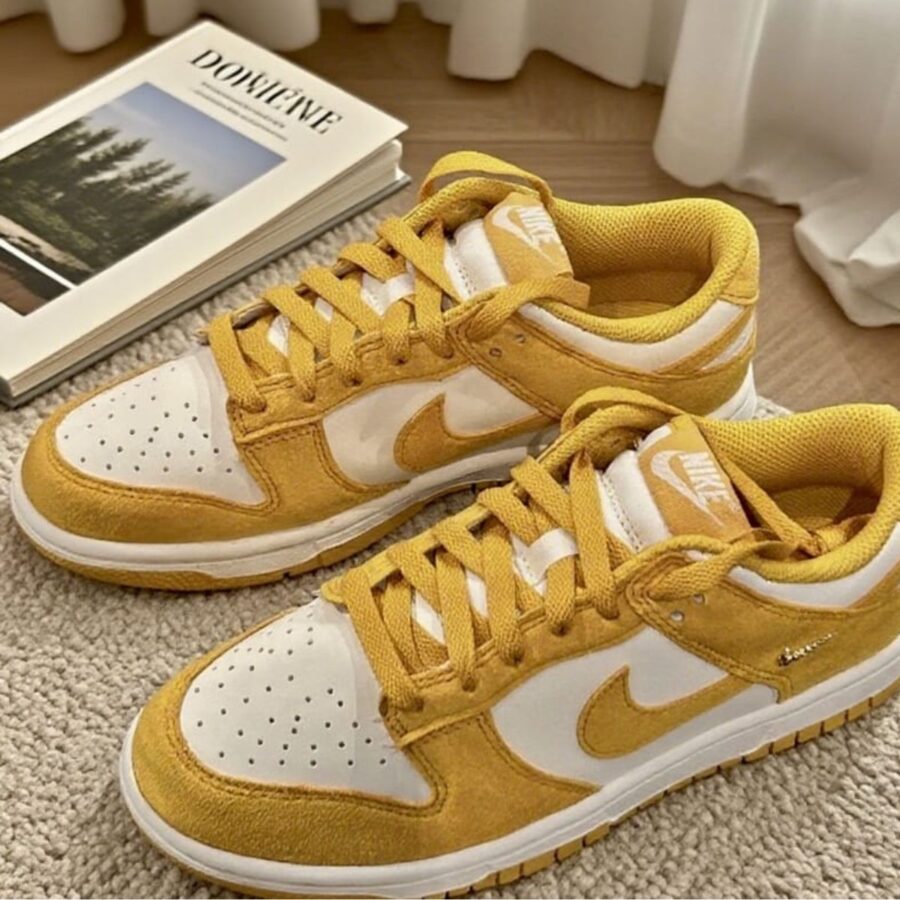 giày nike dunk low 'dark sulfur' ib4417-101