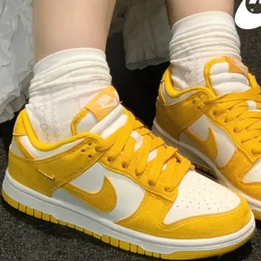 giày nike dunk low 'dark sulfur' ib4417-101