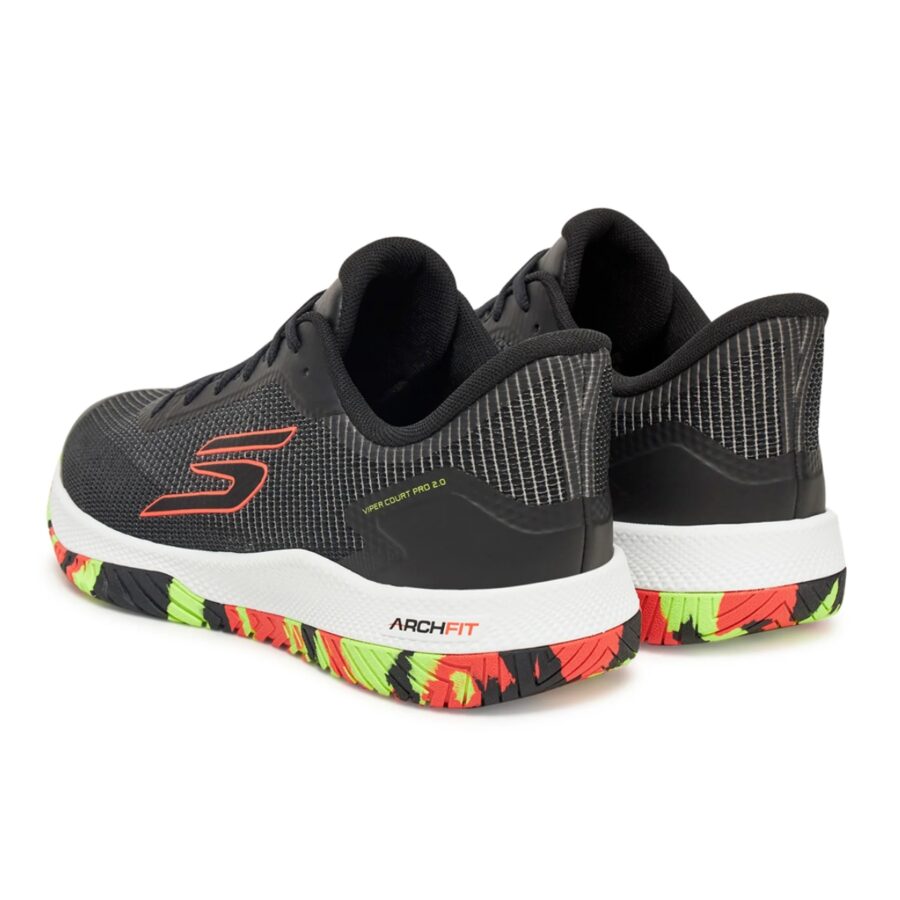giày skechers viper court pro 2.0 ‘black’ 246109c-bkmt