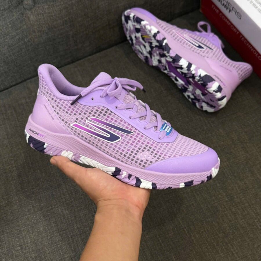 giày skechers viper court pro ‘purple’ 172069c-lav