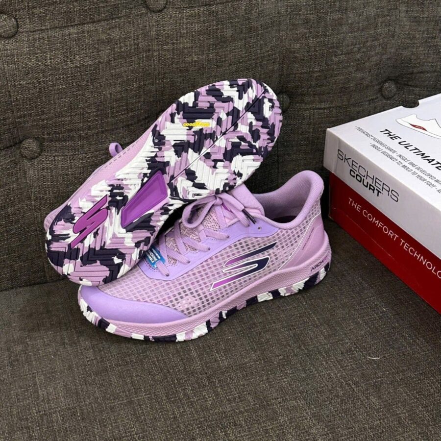 giày skechers viper court pro ‘purple’ 172069c-lav