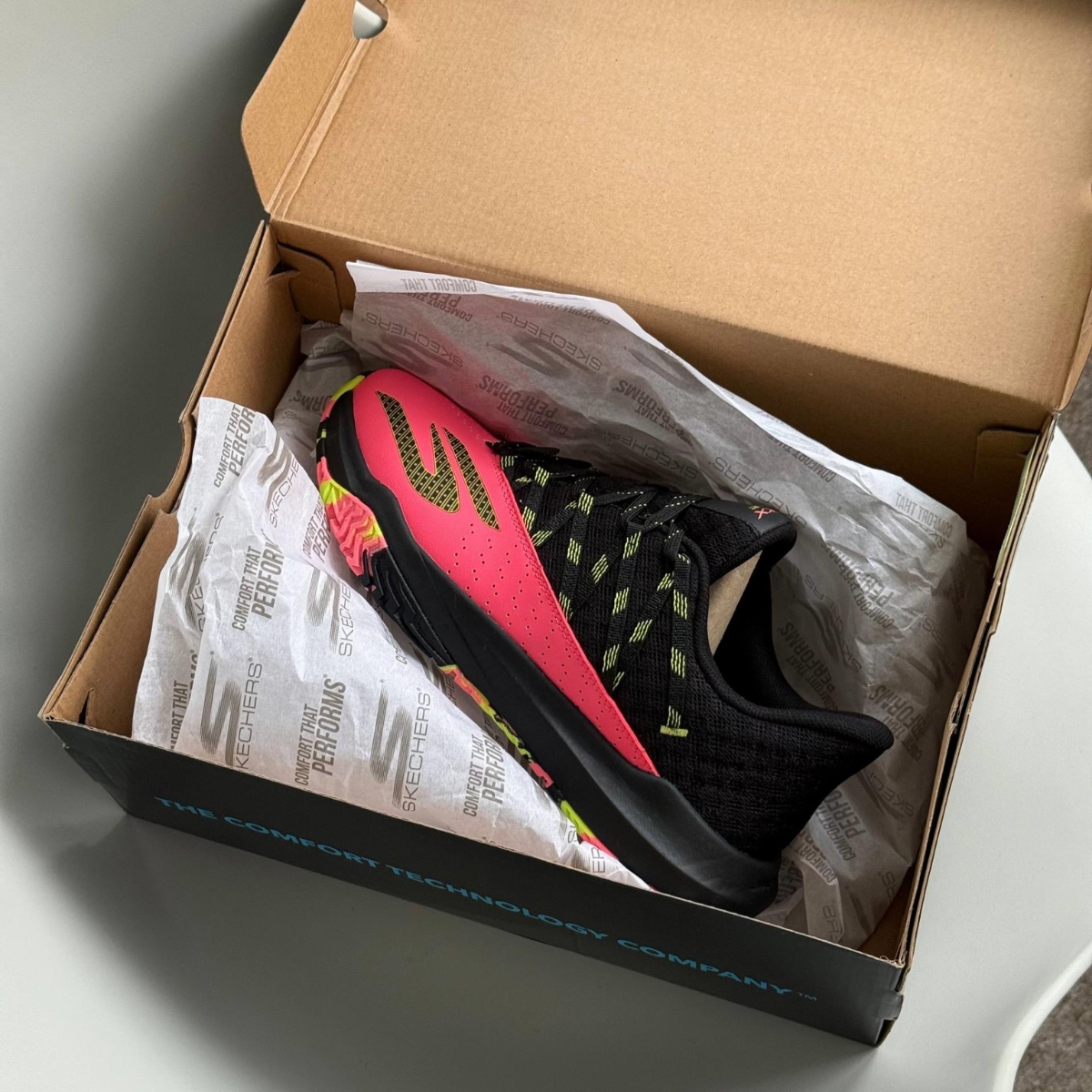 giày skechers viper court rally ''corail multi'' 246110c-crmt (2) giày skechers viper court rally ''corail multi'' 246110c-crmt