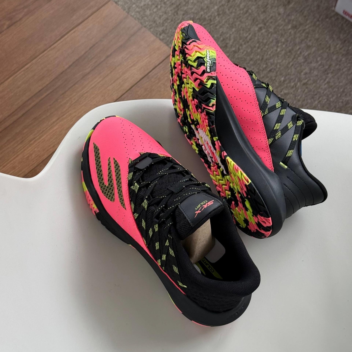 giày skechers viper court rally ''corail multi'' 246110c-crmt (4) giày skechers viper court rally ''corail multi'' 246110c-crmt