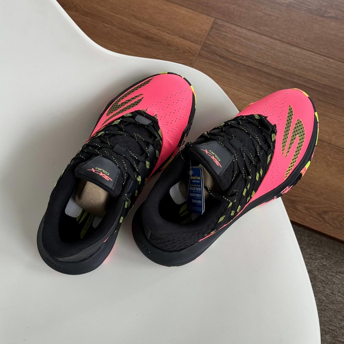 giày skechers viper court rally ''corail multi'' 246110c-crmt (5) giày skechers viper court rally ''corail multi'' 246110c-crmt