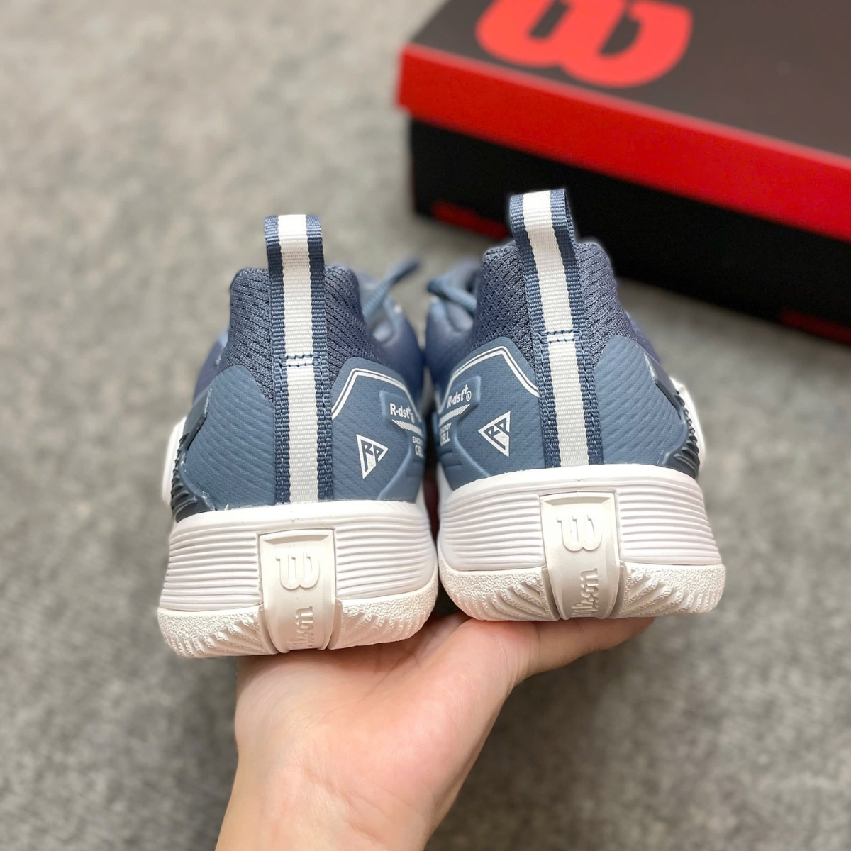 giày wilson rush pro 4.5 'blue' wrs334710u (6) giày wilson rush pro 4.5 'blue' wrs334710u