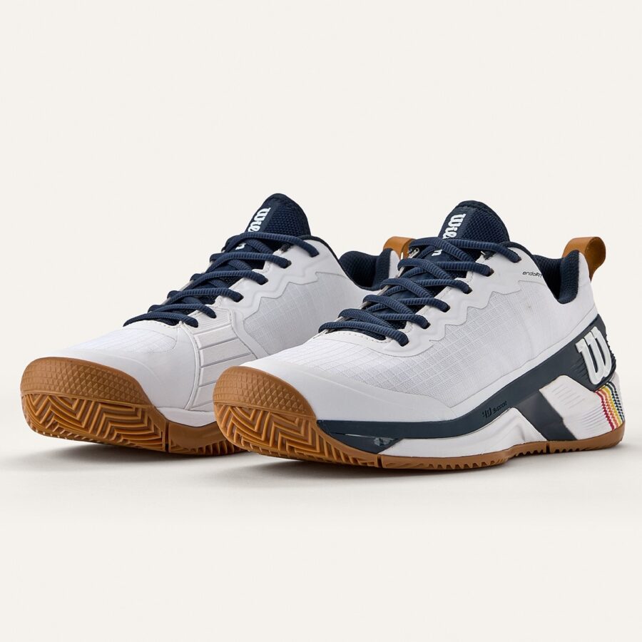 giày tennis/pickleball wilson rush pro 4.5 clay rg 'white' wrs335960