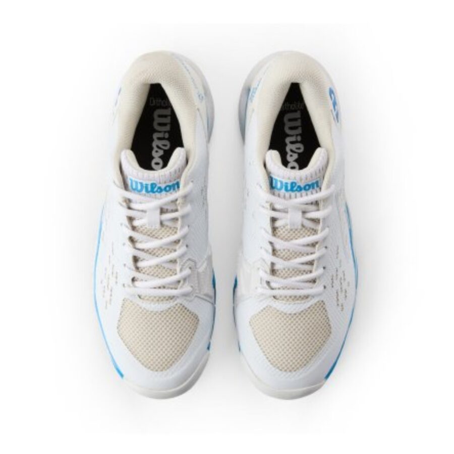 giày tennis/pickleball wilson rush pro ace 'white atomic blue' wrs335900