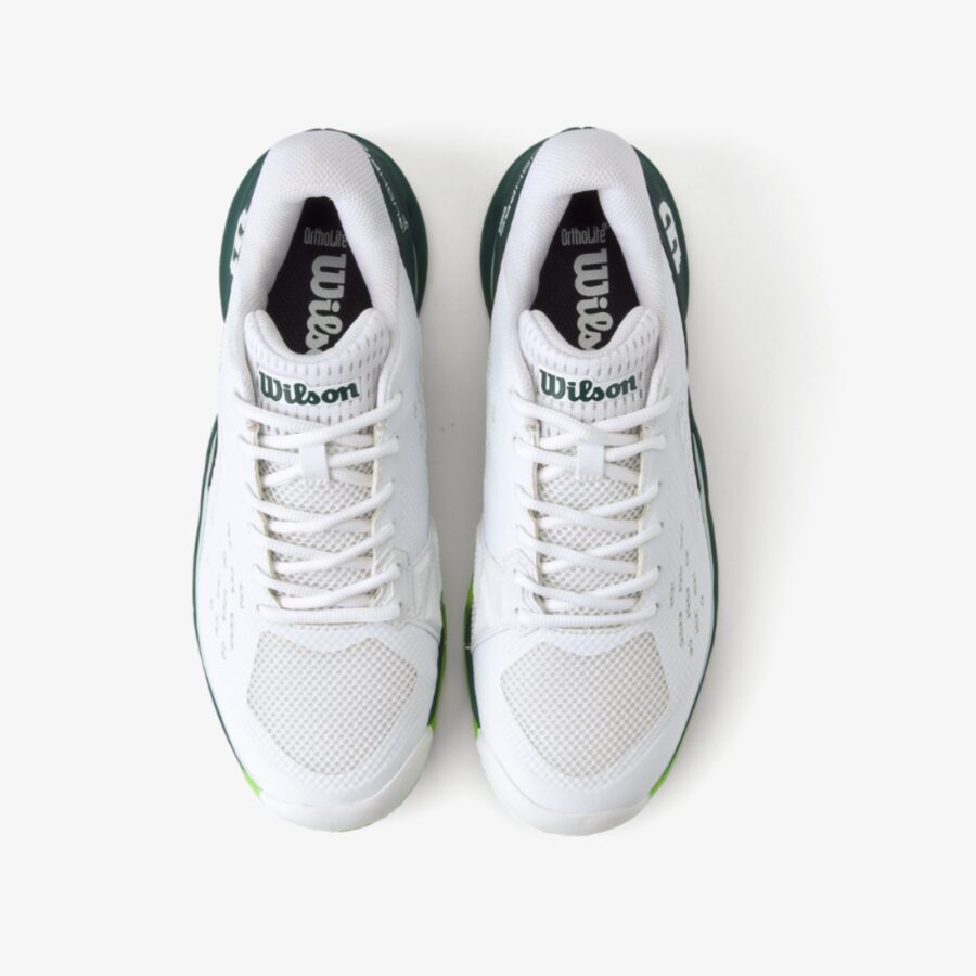 giày tennis/pickleball wilson rush pro ace 'white green' wrs331900