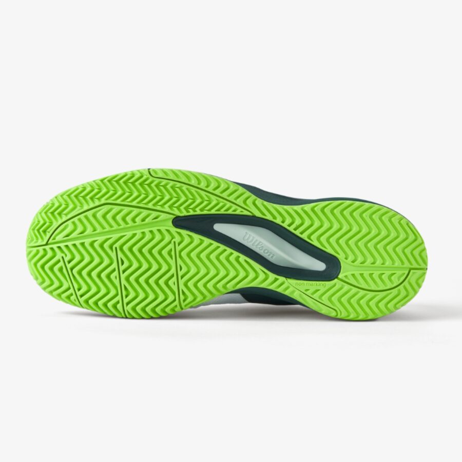 giày tennis/pickleball wilson rush pro ace 'white green' wrs331900