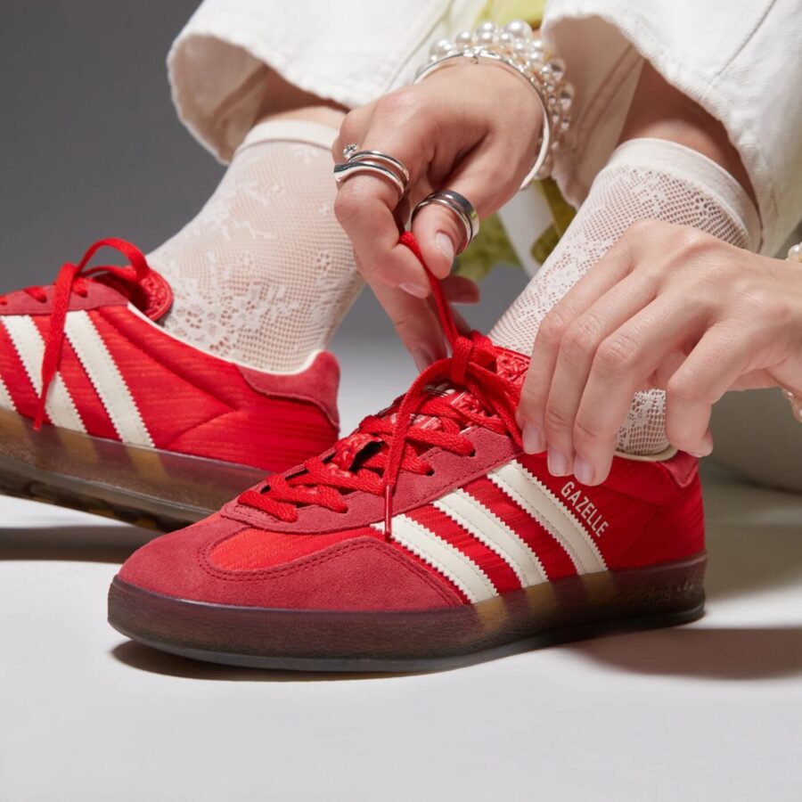 giày adidas gazelle indoor ‘red’ js1411
