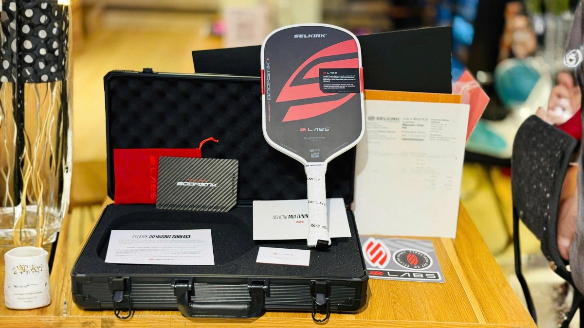 selkirk labs project boomstik: đấm thép cho tay vợt tấn công selkirk labs project boomstik: đấm thép cho tay vợt tấn công