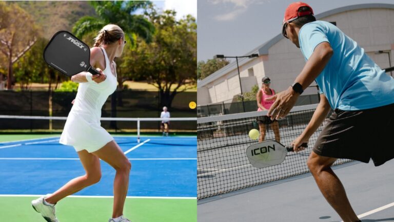 sự khác biệt giữa vợt pickleball sợi carbon và kevlar