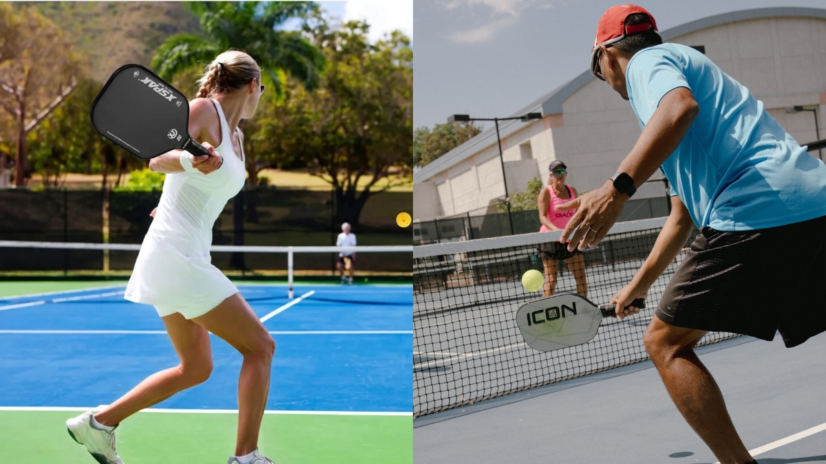 sự khác biệt giữa vợt pickleball sợi carbon và kevlar