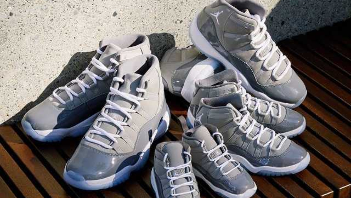 10 mẫu air jordan cool grey được săn đón mọi thời đại