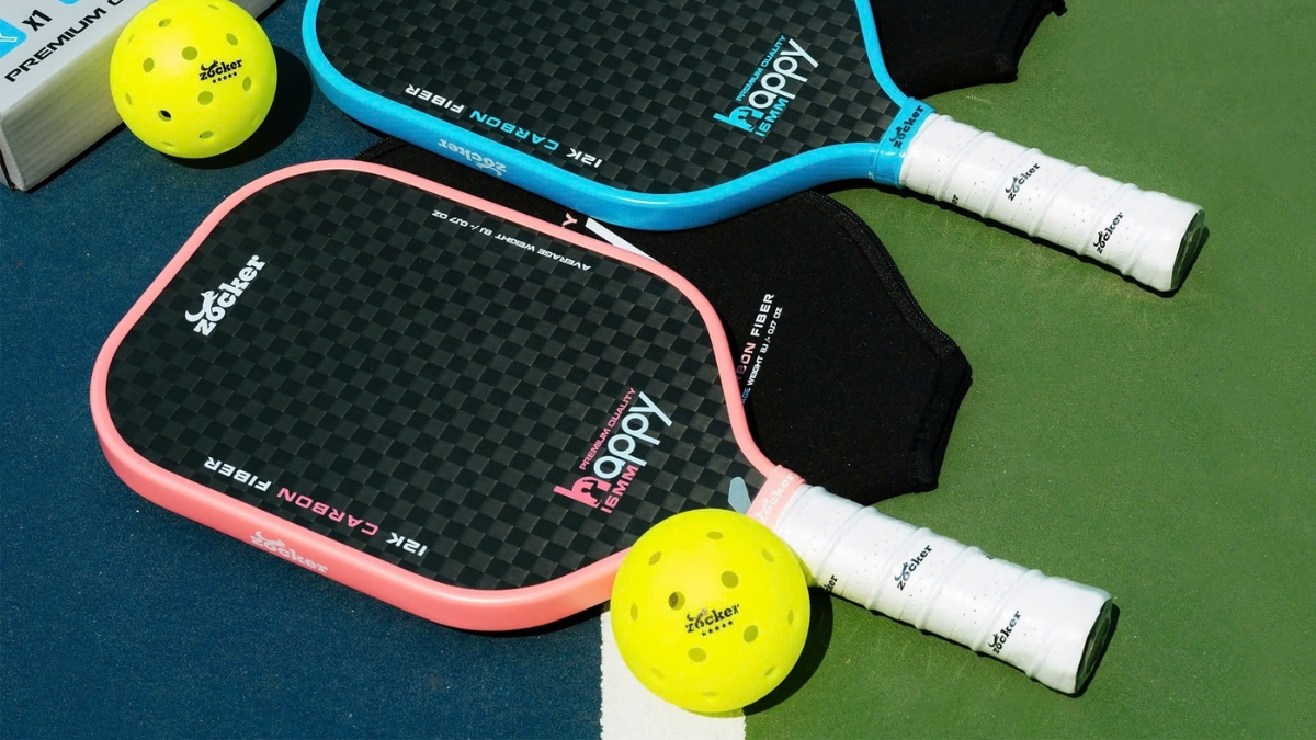 sự khác biệt giữa vợt pickleball sợi carbon và kevlar